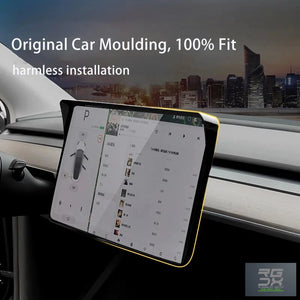 RUGGEDXGEAR | TESLA MODEL 3/Y CENTRAL CONSOLE SCREEN SUNSHADE COVER CAR SCREEN PROTECTIVE FRAME