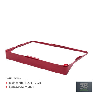 RUGGEDXGEAR | TESLA MODEL 3/Y CENTRAL CONSOLE SCREEN SUNSHADE COVER CAR SCREEN PROTECTIVE FRAME