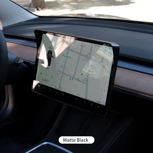 RUGGEDXGEAR | TESLA MODEL 3/Y CENTRAL CONSOLE SCREEN SUNSHADE COVER CAR SCREEN PROTECTIVE FRAME