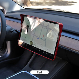 RUGGEDXGEAR | TESLA MODEL 3/Y CENTRAL CONSOLE SCREEN SUNSHADE COVER CAR SCREEN PROTECTIVE FRAME