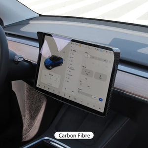 RUGGEDXGEAR | TESLA MODEL 3/Y CENTRAL CONSOLE SCREEN SUNSHADE COVER CAR SCREEN PROTECTIVE FRAME