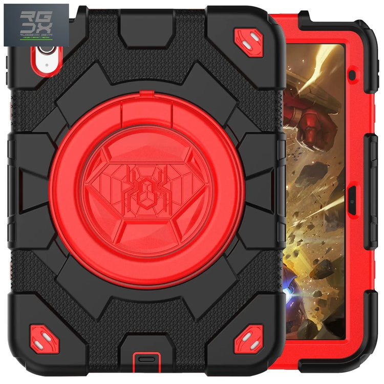 RUGGEDXGEAR | TOUGH IPAD CASE FOR KIDS | ROTATING STAND & SHOULDER STRAP