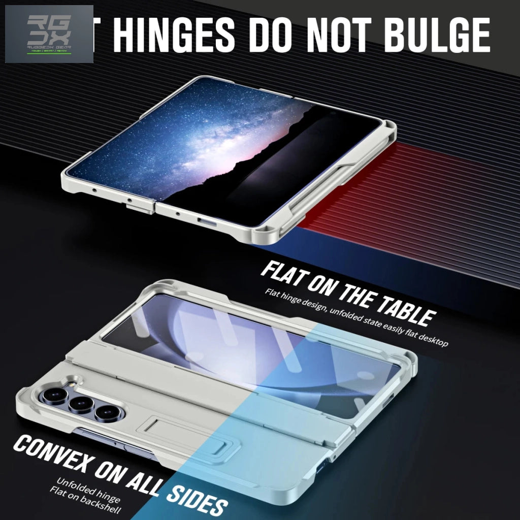 RUGGEDXGEAR | SAMSUNG Z FOLD SERIES CASE WITH PEN HINGE PROTECTION