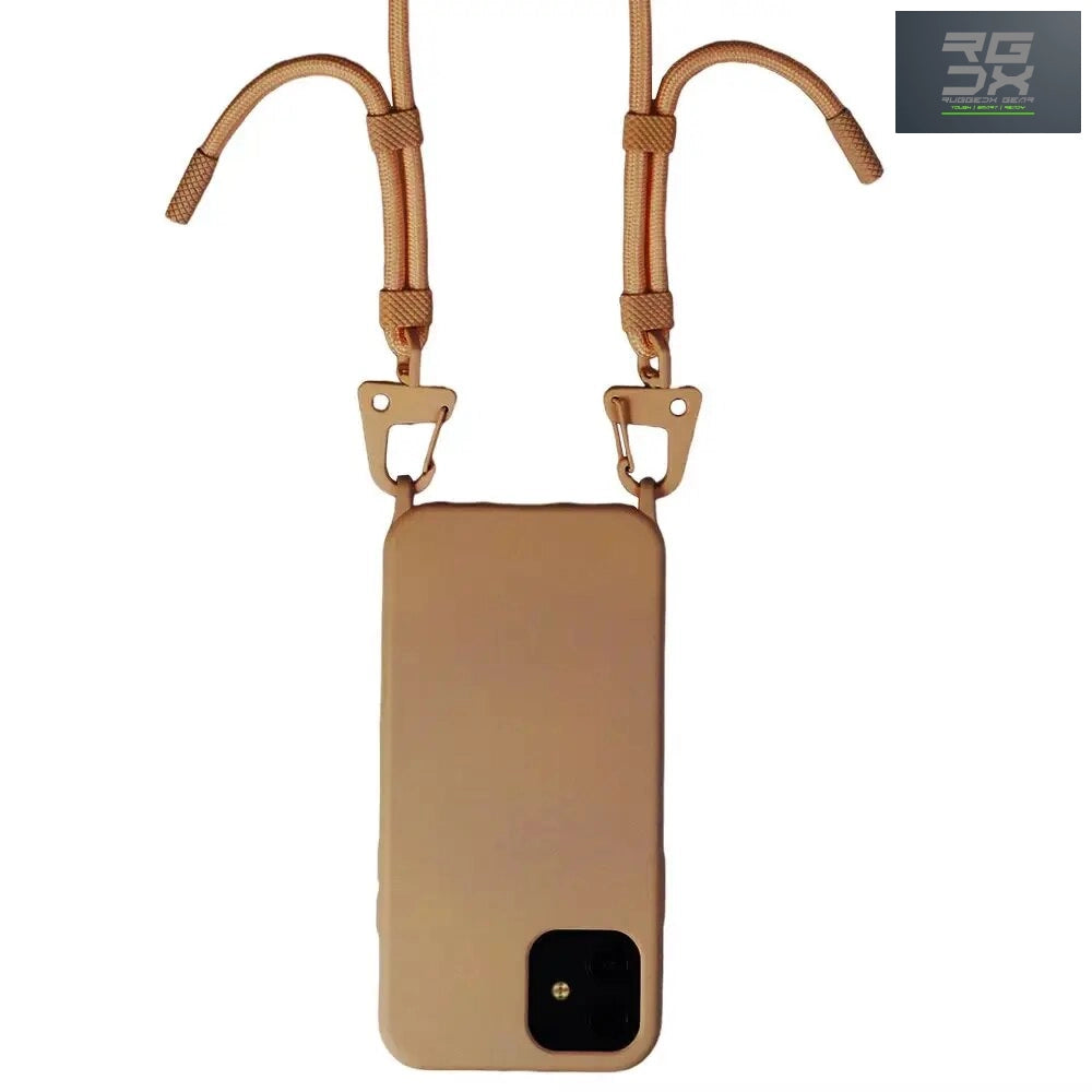 RUGGEDXGEAR | NECKLACE LANYARD PHONE CASE: HANDS-FREE STYLE & ULTIMATE PROTECTION