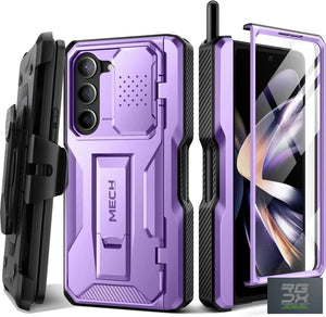 RUGGEDXGEAR | SAMSUNG GALAXY Z FOLD 5 PHONE CASE SHOCKPROOF PROTECTION | BELT-CLIP KICKSTAND | BUILT-IN SCREEN PROTECTOR