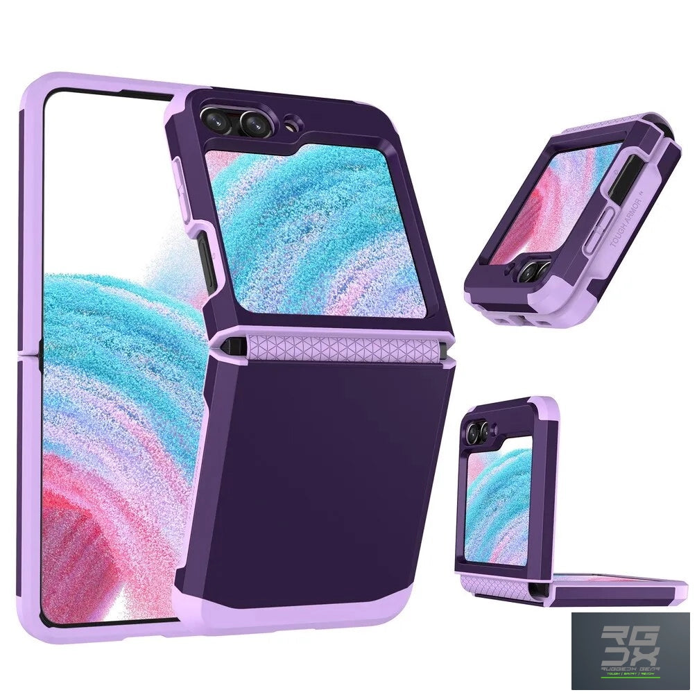 RUGGEDXGEAR | ARMOUR SHOCKPROOF PROTECTION SAMSUNG Z FLIP 5/4/3 CASE SERIES