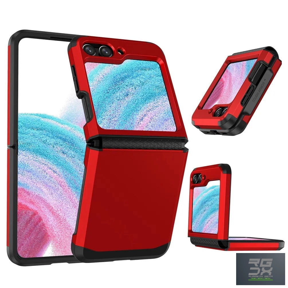 RUGGEDXGEAR | ARMOUR SHOCKPROOF PROTECTION SAMSUNG Z FLIP 5/4/3 CASE SERIES