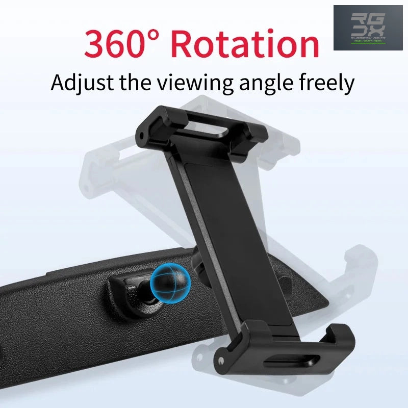 RUGGEDXGEAR | CAR SEAT HEADREST BRACKET | MULTIFUNCTIONAL HANGING HOOK | TABLET & PHONE HOLDER