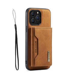 RUGGEDXGEAR | LEATHER 2-IN-1 DETACHABLE WALLET CASE WITH CARD HOLDER