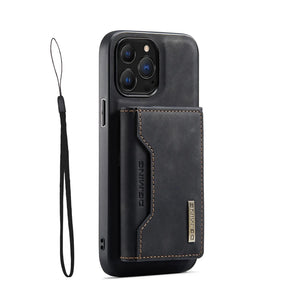 RUGGEDXGEAR | LEATHER 2-IN-1 DETACHABLE WALLET CASE WITH CARD HOLDER