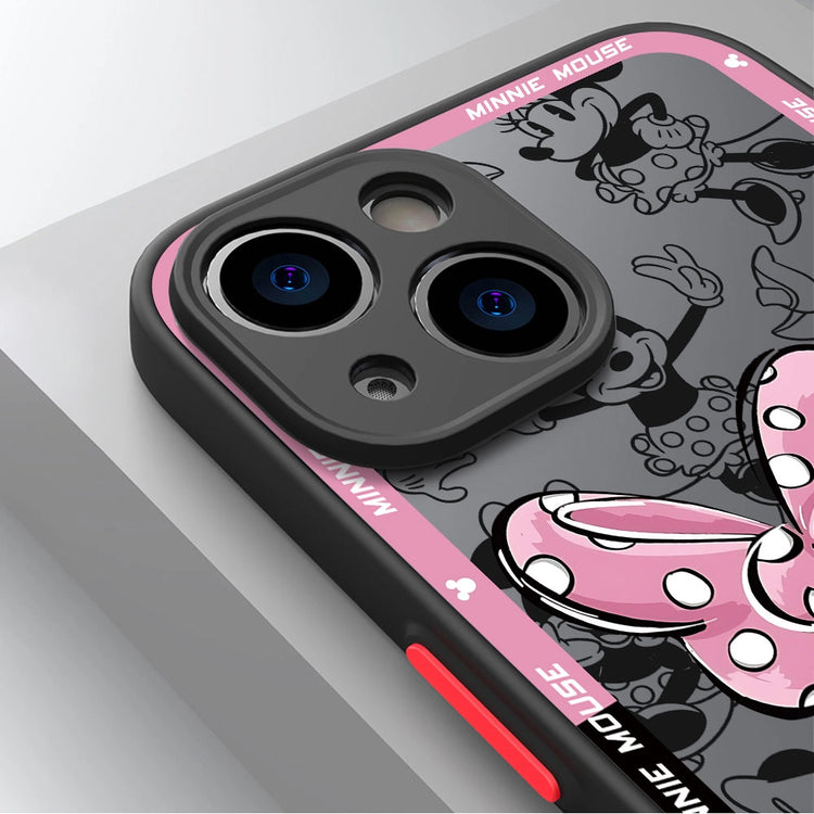 RUGGEDXGEAR | MICKEY MINNIE MOUSE IPHONE CASE: DISNEY MAGIC MEETS MODERN PROTECTION