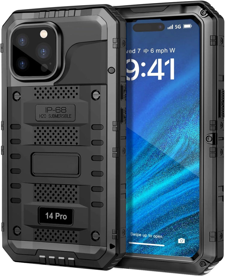 RUGGEDXGEAR | SHOCKPROOF 360 HEAVY DUTY METAL ARMOUR PROTECTION CASE