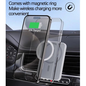 RUGGEDXGEAR | MAGSAFE FAST CAR CHARGING 30W MAGNETIC WIRELESS PHONE HOLDER STAND CAR MOUNT