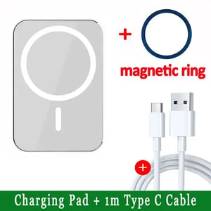 RUGGEDXGEAR | MAGSAFE FAST CAR CHARGING 30W MAGNETIC WIRELESS PHONE HOLDER STAND CAR MOUNT