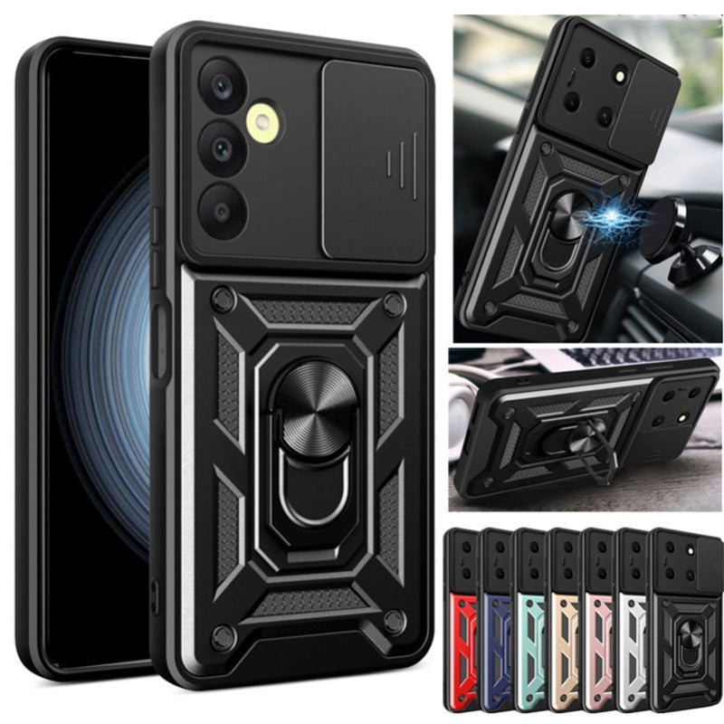 RUGGEDXGEAR | SHOCKPROOF ARMOR CASE COVER WITH RING MAGNETIC HOLDER - ULTIMATE PHONE PROTECTION