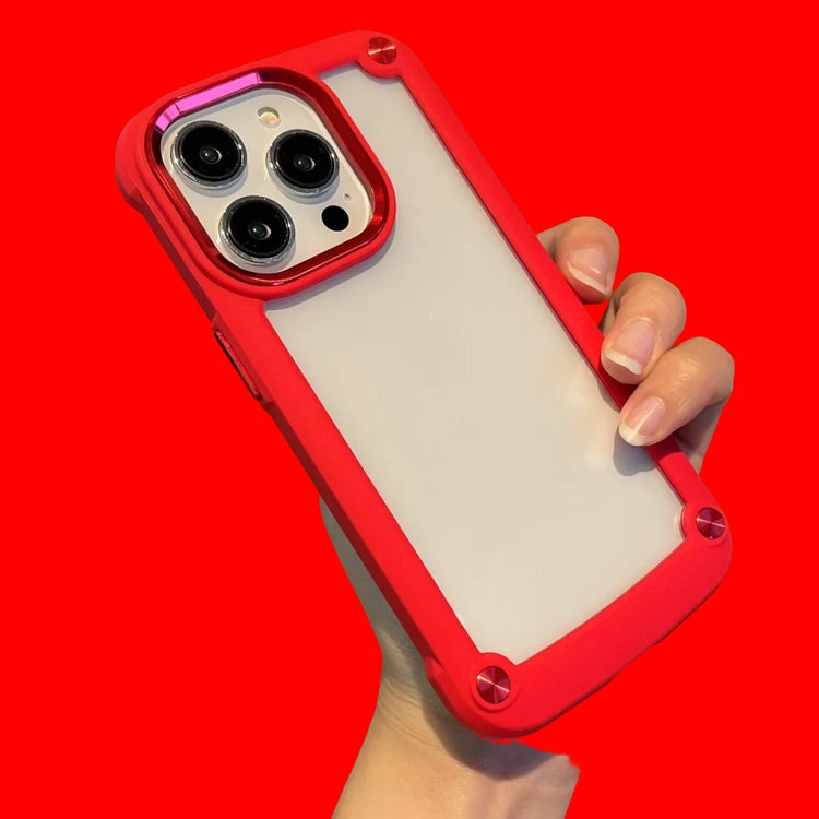 RUGGEDXGEAR | SHOCKPROOF ARMOUR BUMPER CASE | HYBRID CLEAR HEAVY DUTY COVER