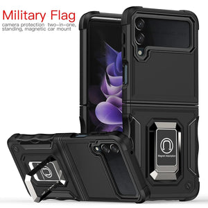 RUGGEDXGEAR | MILITARY SHOCKPROOF| ARMOUR MAGNETIC KICKSTAND RING CASE