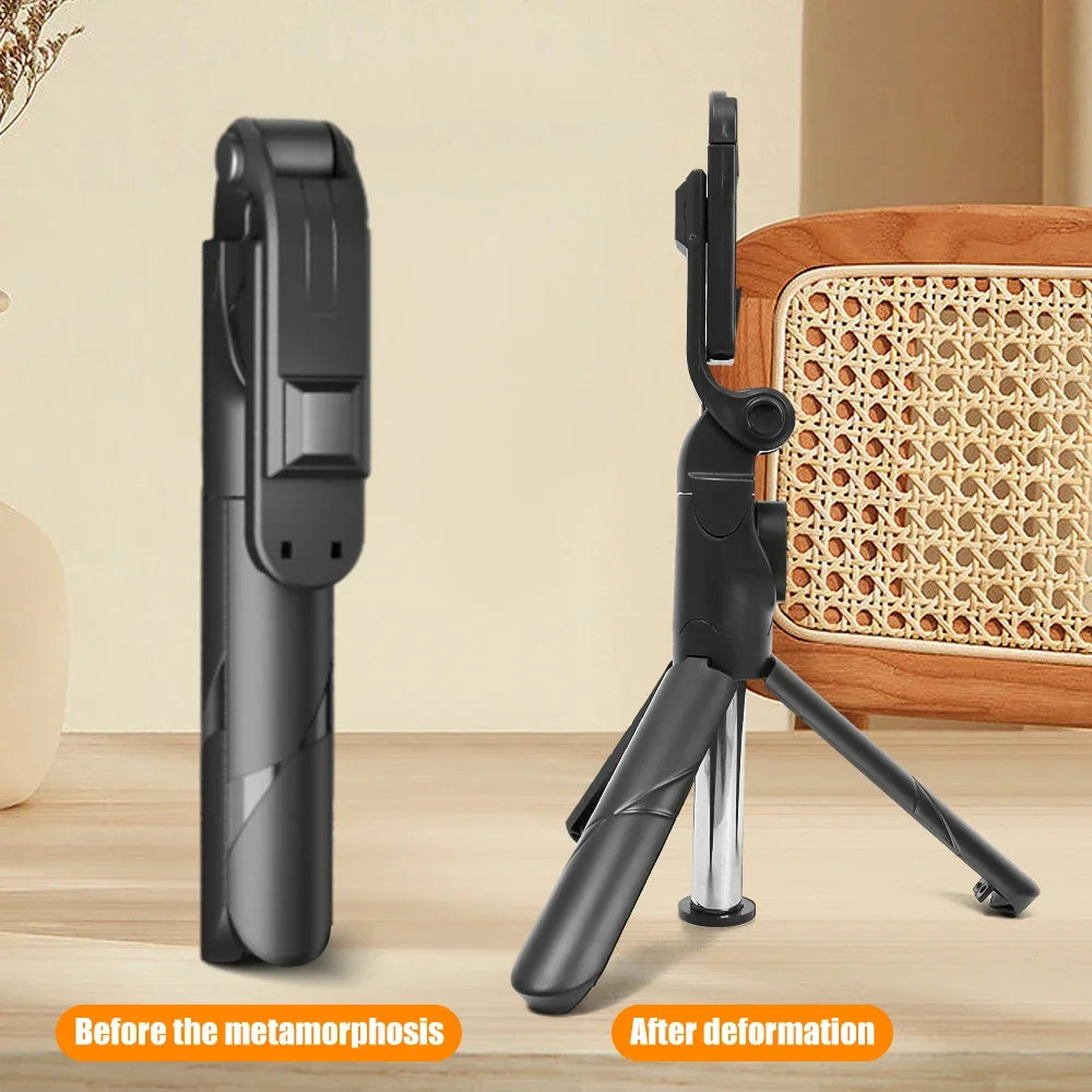 RUGGEDXGEAR | SELFIE TRIPOD STAND W/ BLUETOOTH REMOTE | IPHONE | SAMSUNG | XIAOMI