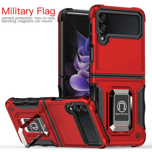 RUGGEDXGEAR | MILITARY SHOCKPROOF| ARMOUR MAGNETIC KICKSTAND RING CASE