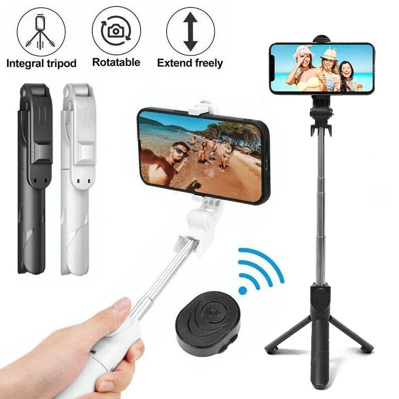 RUGGEDXGEAR | SELFIE TRIPOD STAND W/ BLUETOOTH REMOTE | IPHONE | SAMSUNG | XIAOMI